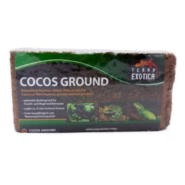 COCOS GROUND Kokosfaserhumus 100 % Naturprodukt